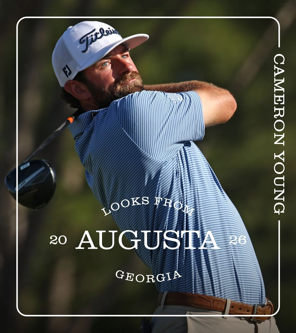 Cameron Young -- Looks from Augusta